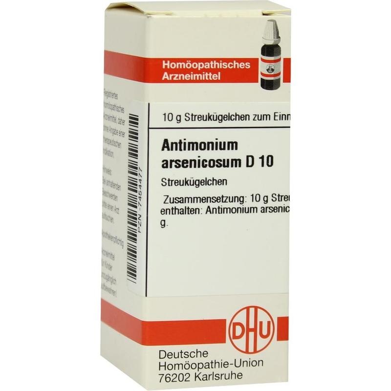 ANTIMONIUM ARSENICOSUM D 10 Globuli