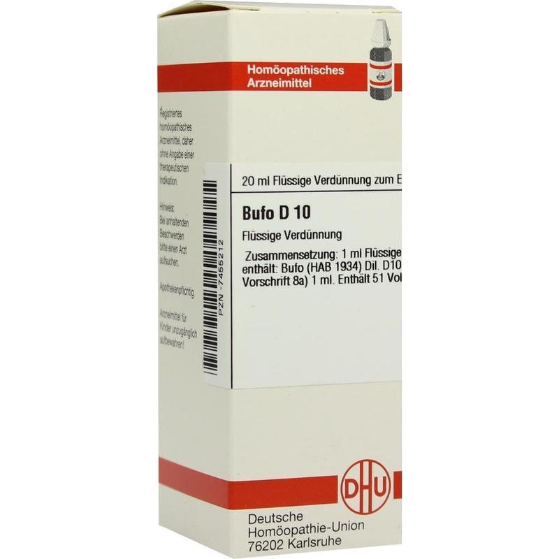 BUFO D 10 Dilution