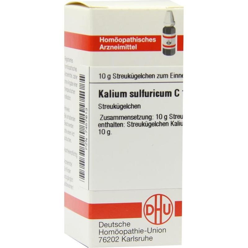 KALIUM SULFURICUM C 12 Globuli