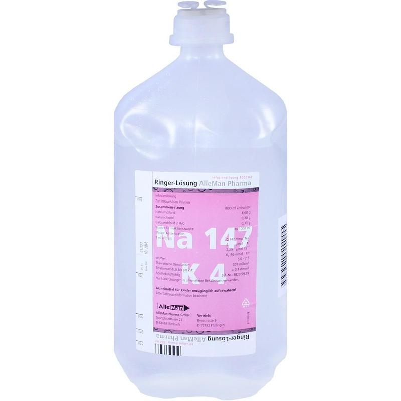 RINGER LÖSUNG DELTAMEDICA Plastik Infusionslsg.