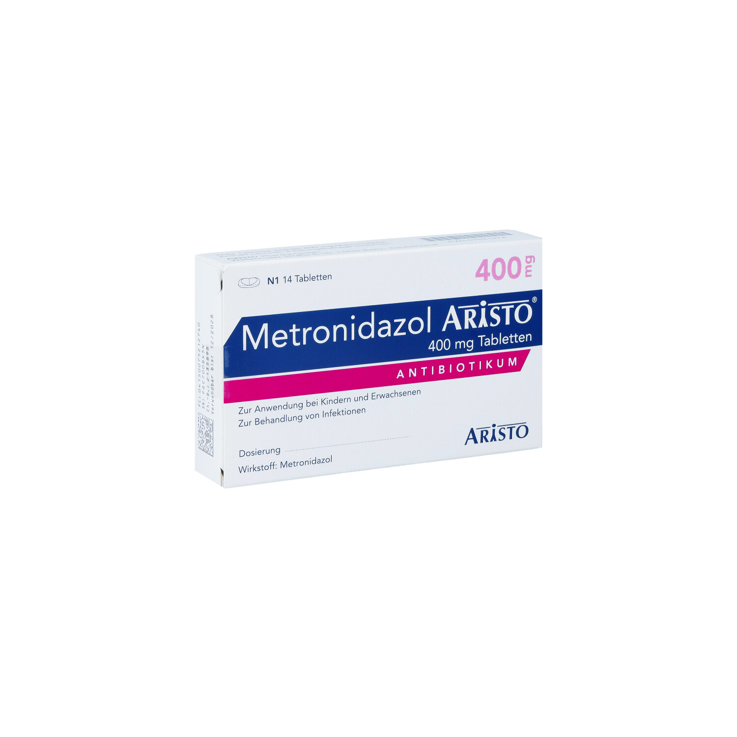 METRONIDAZOL Aristo 400 mg Tabletten