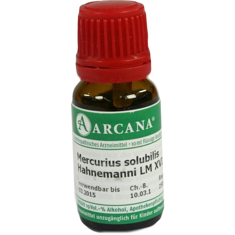 MERCURIUS SOLUBILIS Hahnemanni LM 18 Dilution