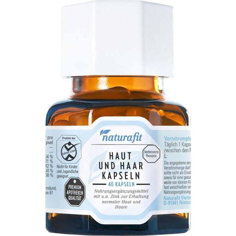 NATURAFIT Haut und Haarkapseln