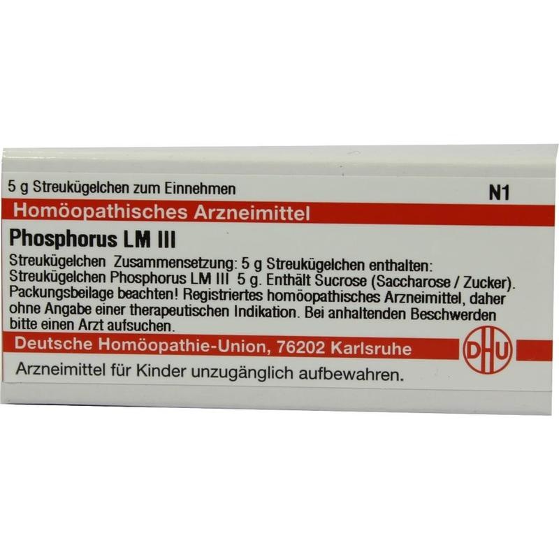 PHOSPHORUS LM III Globuli