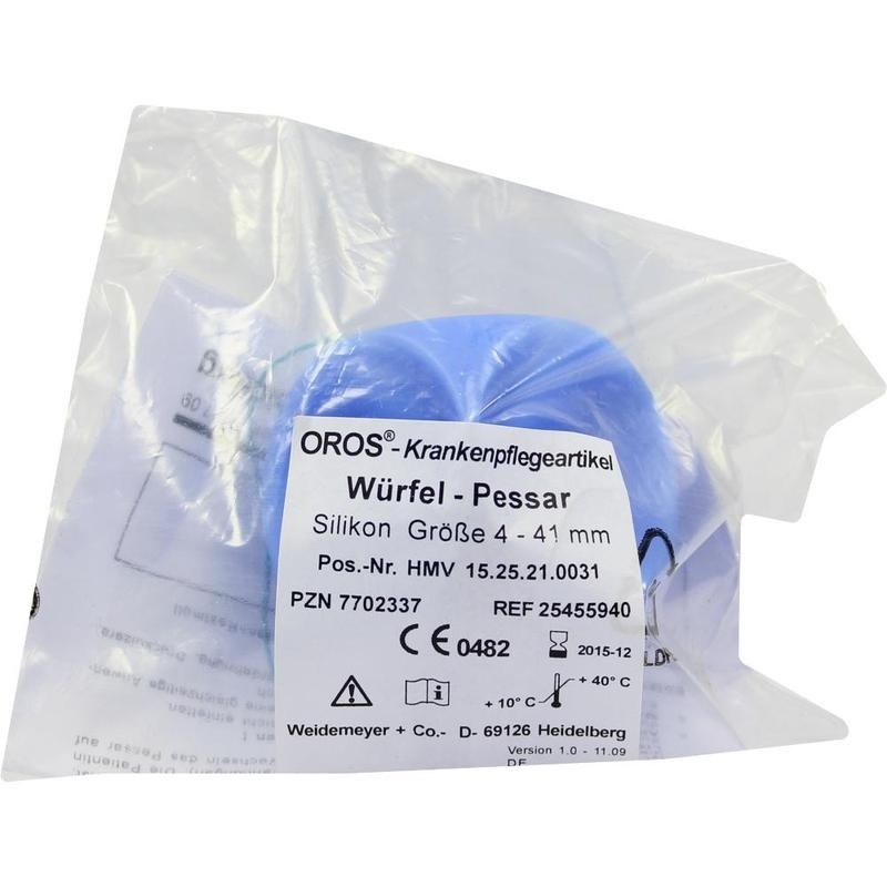 WÜRFELPESSAR Silicon 41 mm Gr.4
