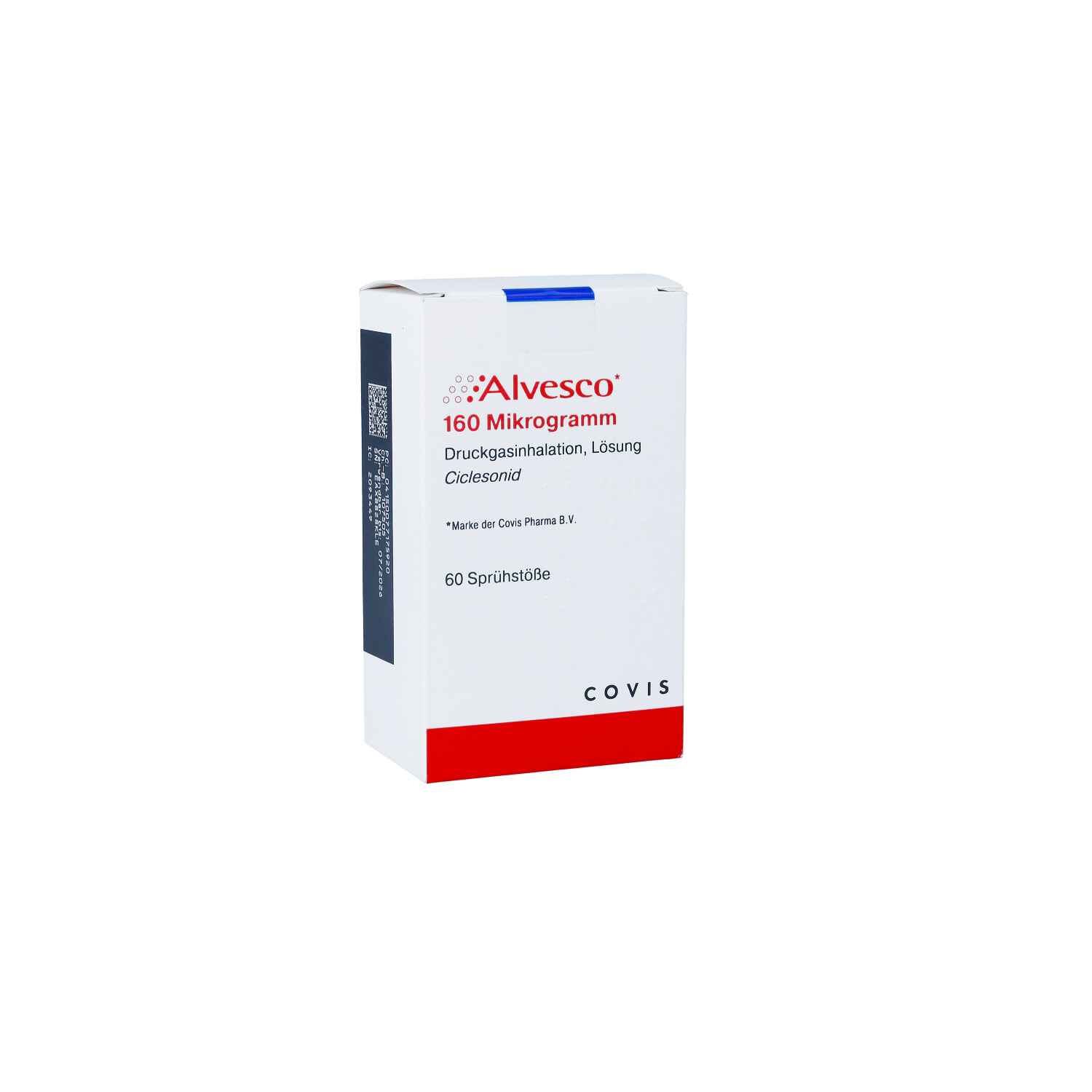 ALVESCO 160 μg 60 Hub Druckgasinhalation
