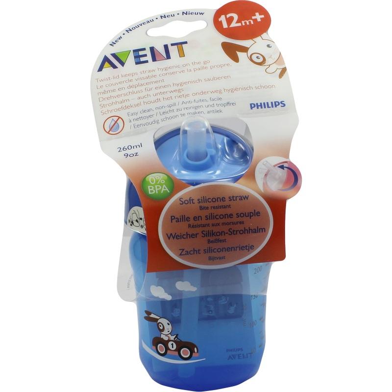 AVENT Strohhalm Becher 260 ml