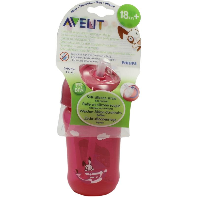 AVENT Strohhalm Becher 330 ml
