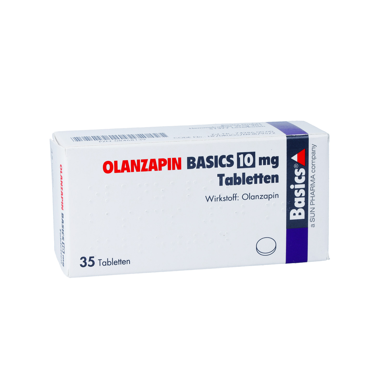 OLANZAPIN BASICS 10 mg Tabletten