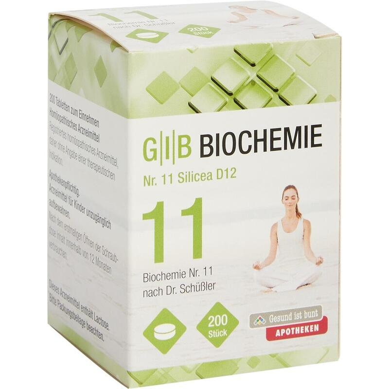 GIB Biochemie Nr.11 Silicea D 12 Tabletten