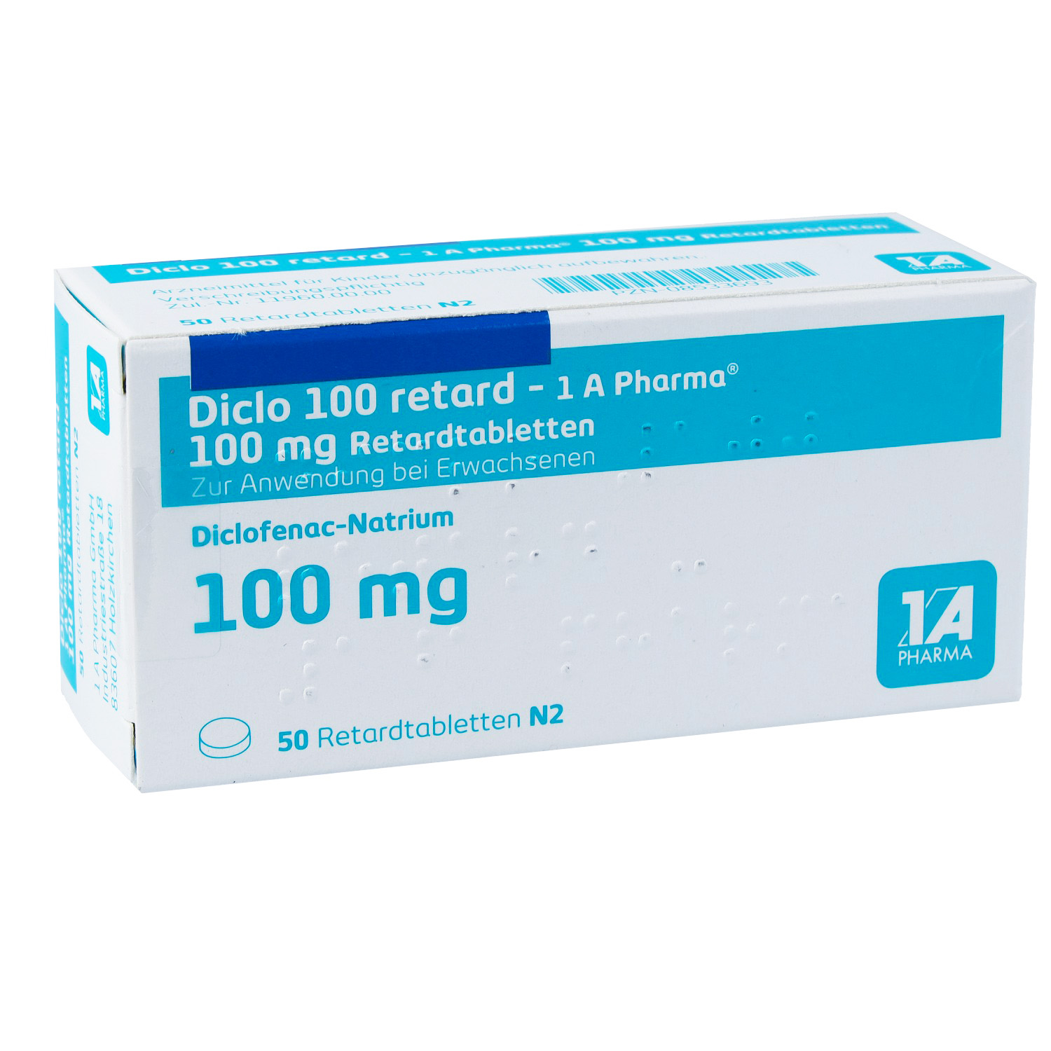 DICLO 100 retard-1A Pharma Retardtabletten