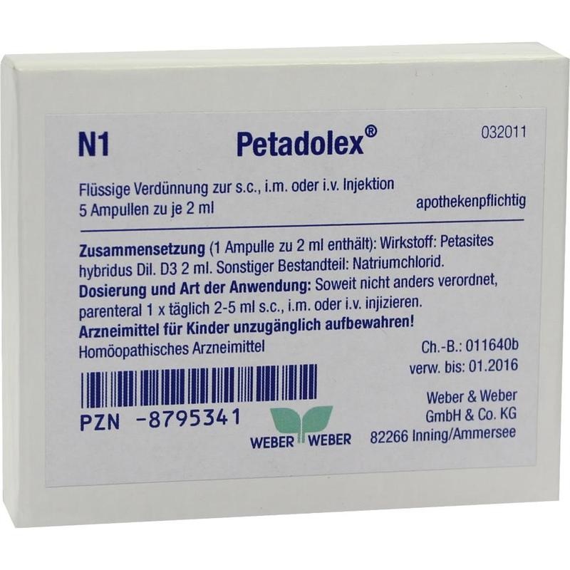 PETADOLEX Ampullen