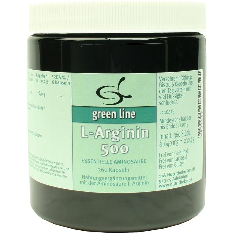 L-ARGININ 500 Kapseln