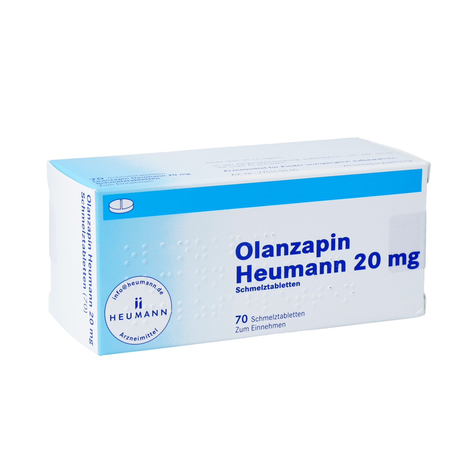 OLANZAPIN Heumann 20 mg Schmelztabletten