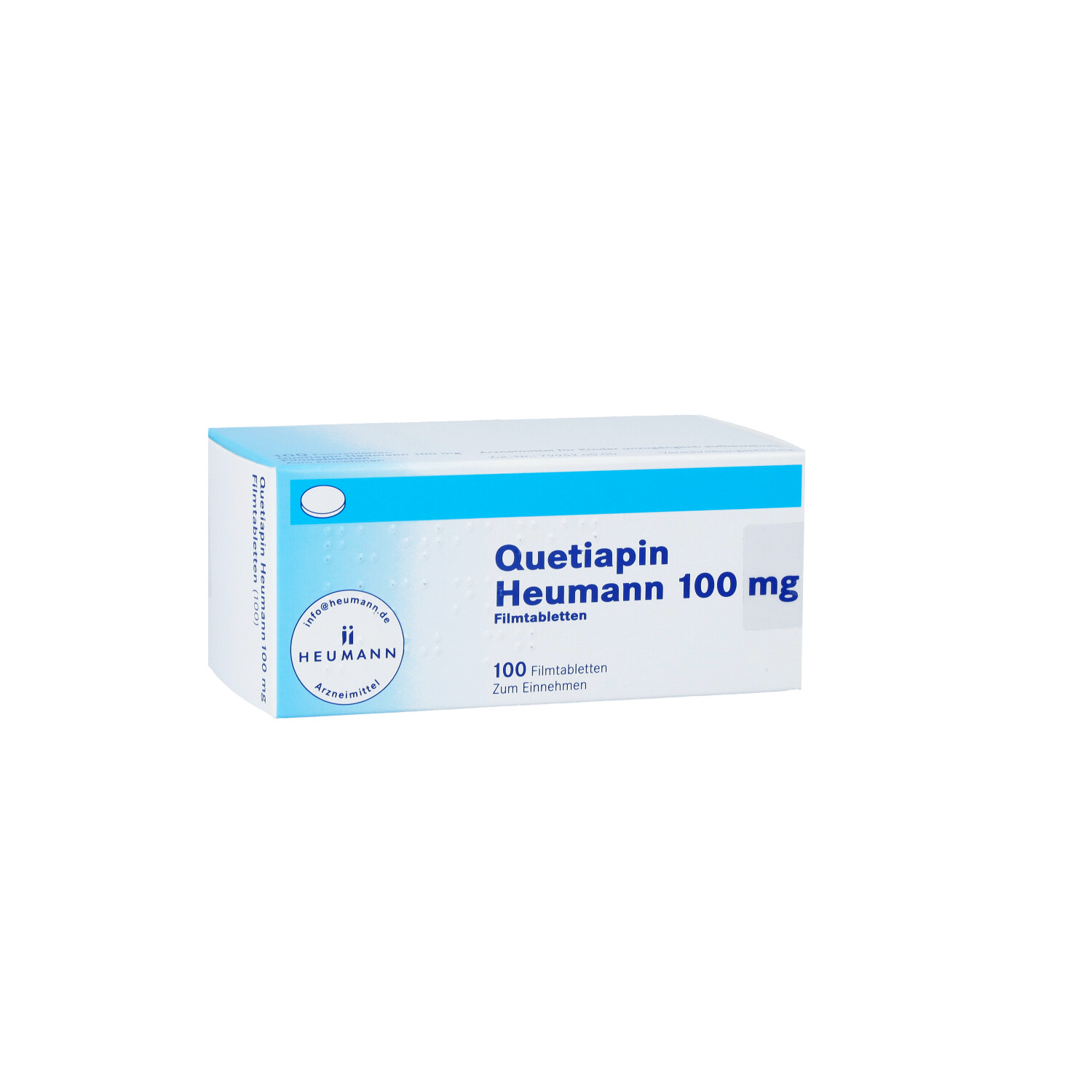 QUETIAPIN Heumann 100 mg Filmtabletten