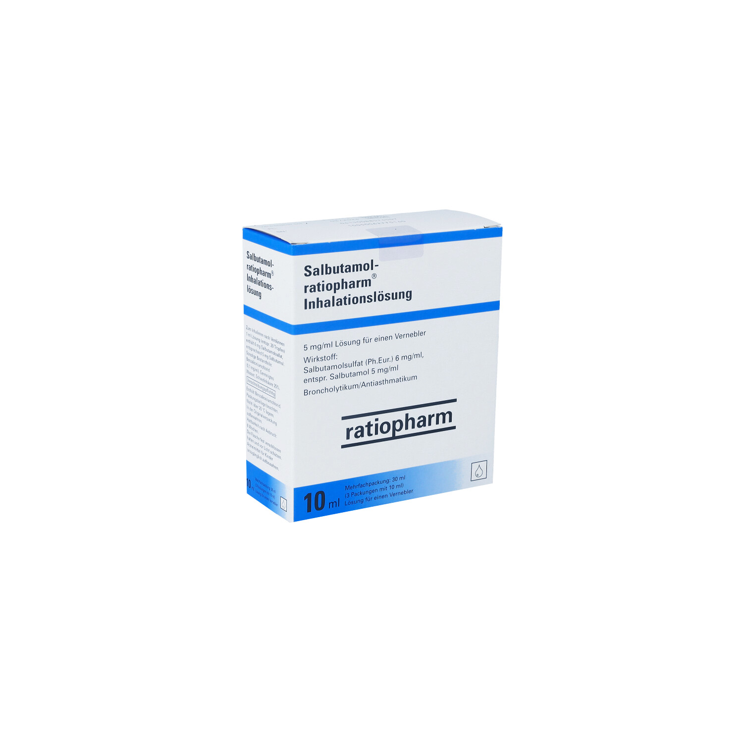 SALBUTAMOL-ratiopharm Lösung f.e.Vernebler