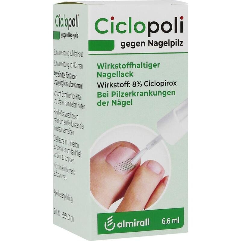 CICLOPOLI Nagellack – Bei Nagelpilz, verfärbten & brüchigen Nägeln