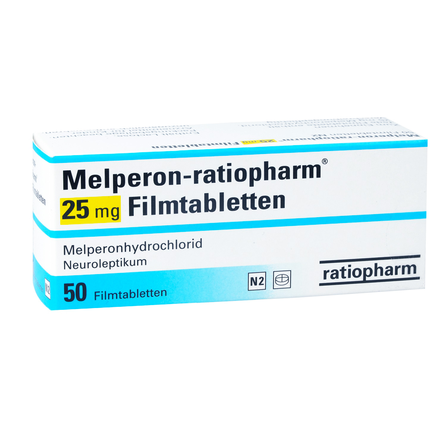 MELPERON-ratiopharm 25 mg Filmtabletten