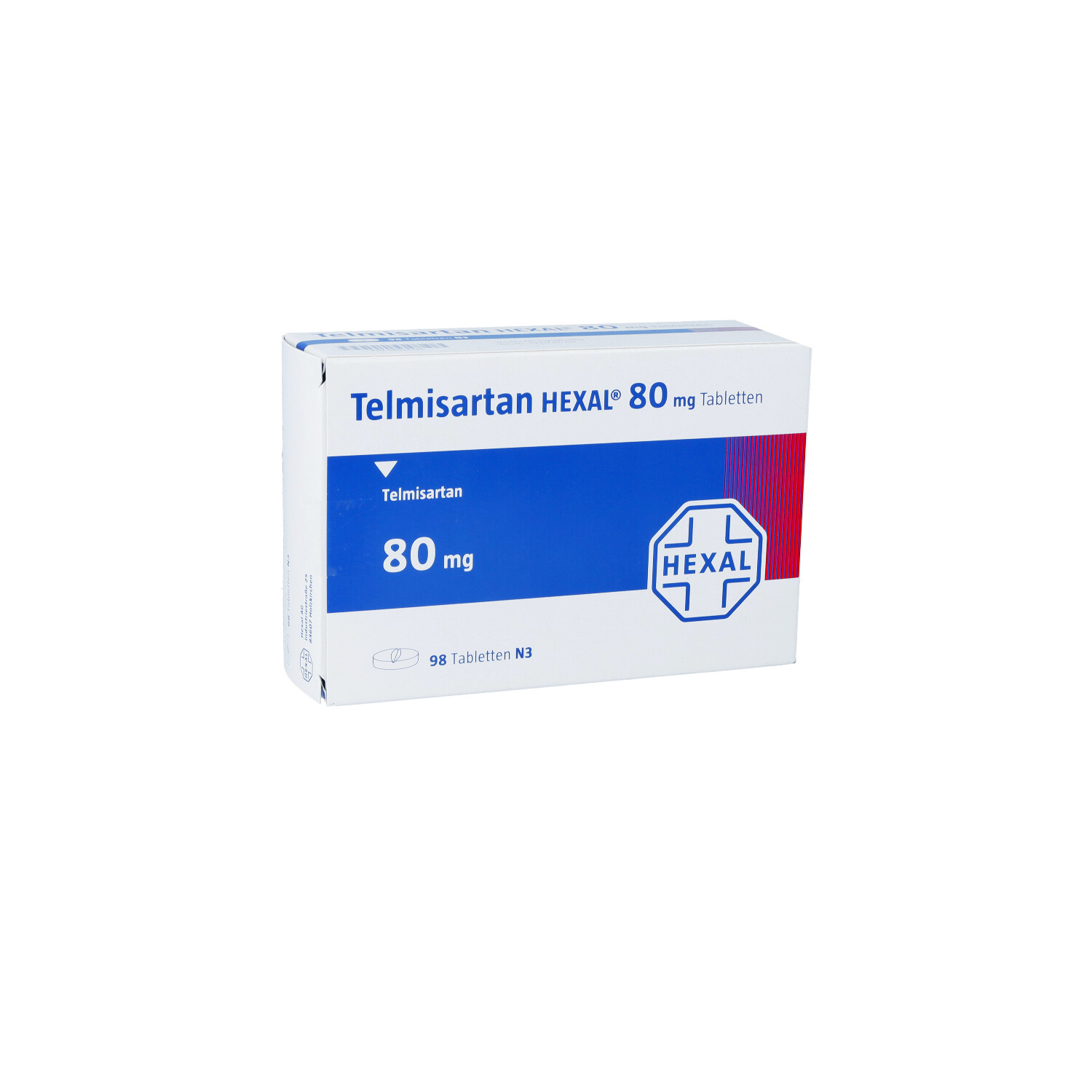 TELMISARTAN HEXAL 80 mg Tabletten