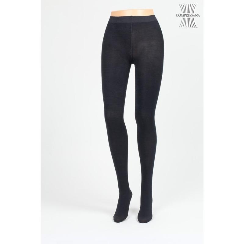COMPRESSANA Microcotton Strumpfh.BW Gr.3 schwarz
