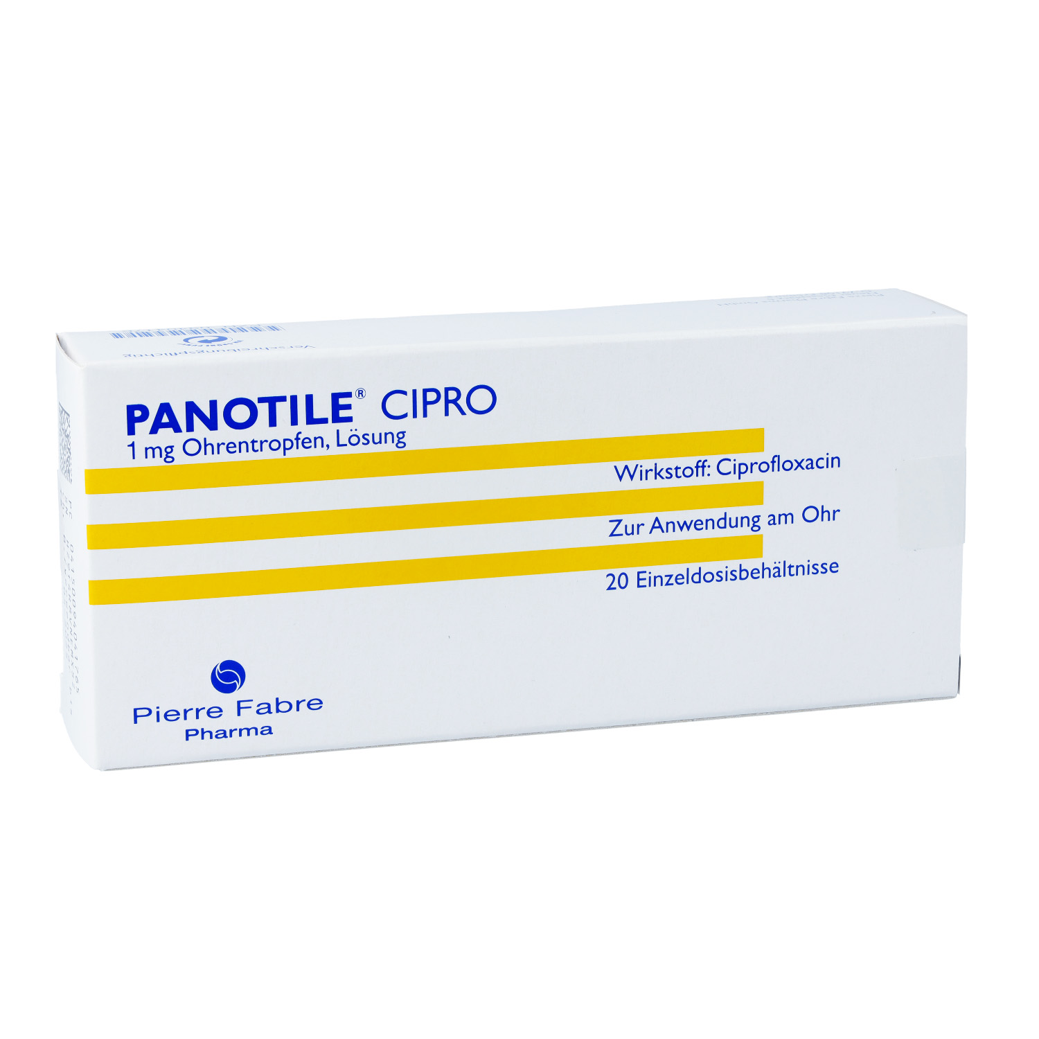 PANOTILE CIPRO 1 mg Ohrentropfen