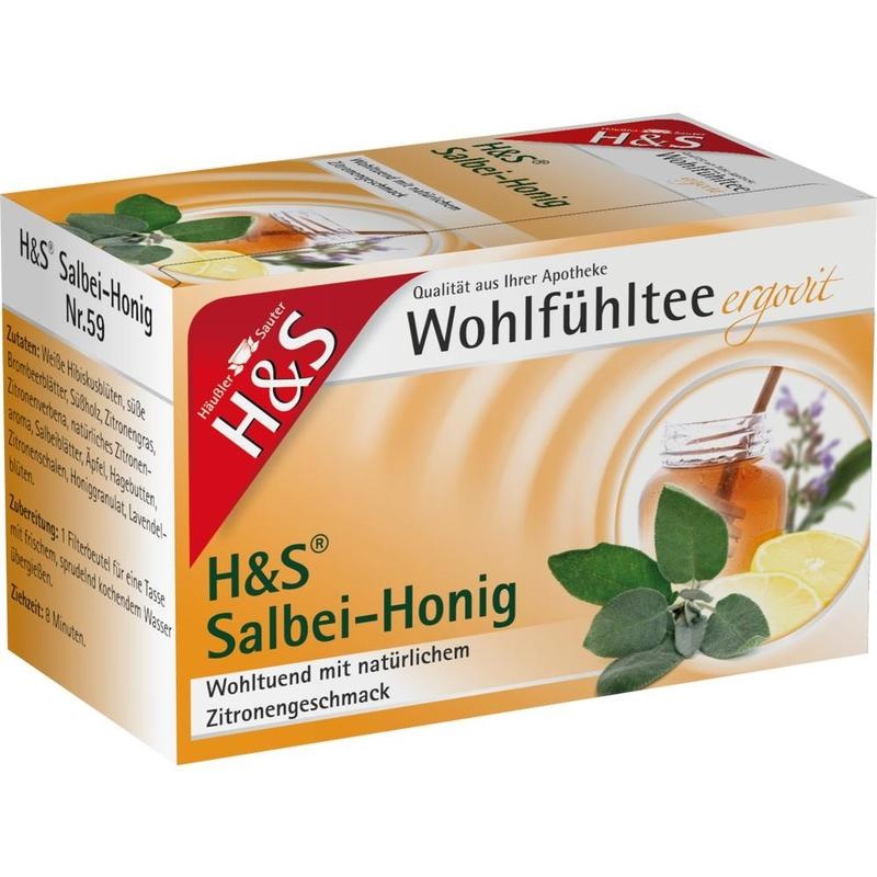 H&S Wohlfühltee Salbei Honig mit Zitrone Fbtl.