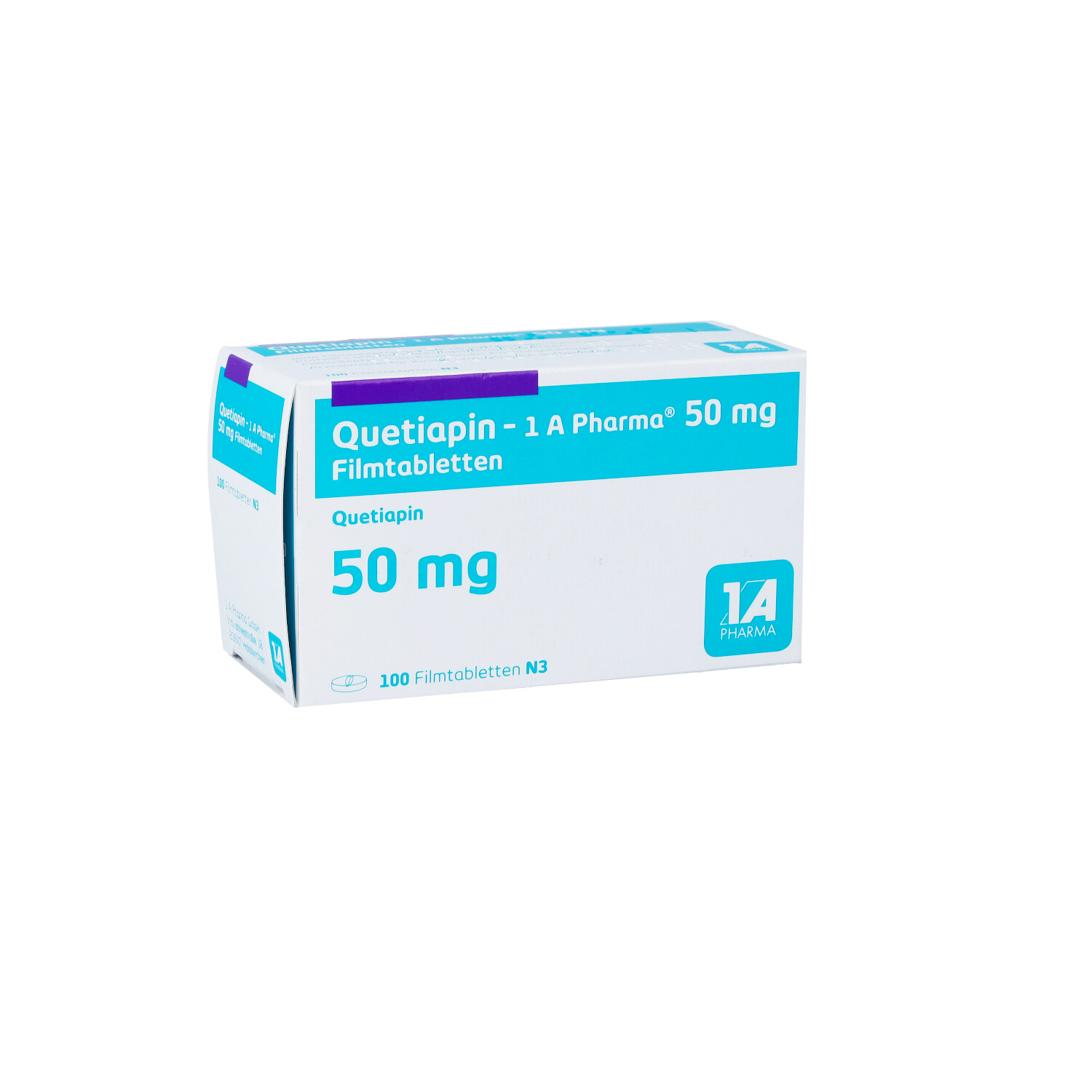 QUETIAPIN-1A Pharma 50 mg Filmtabletten