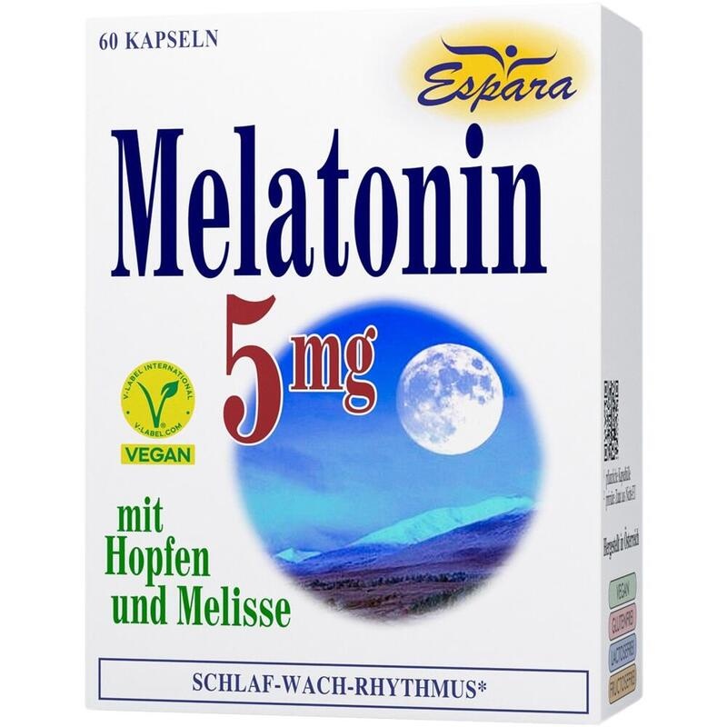 MELATONIN 5 mg Kapseln