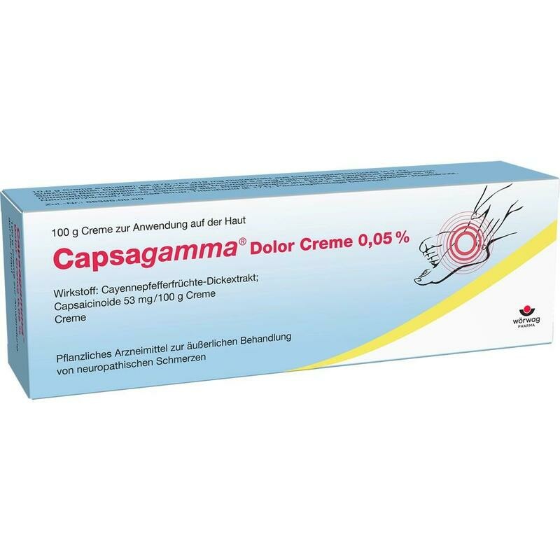 CAPSAGAMMA Dolor Creme 0,05%