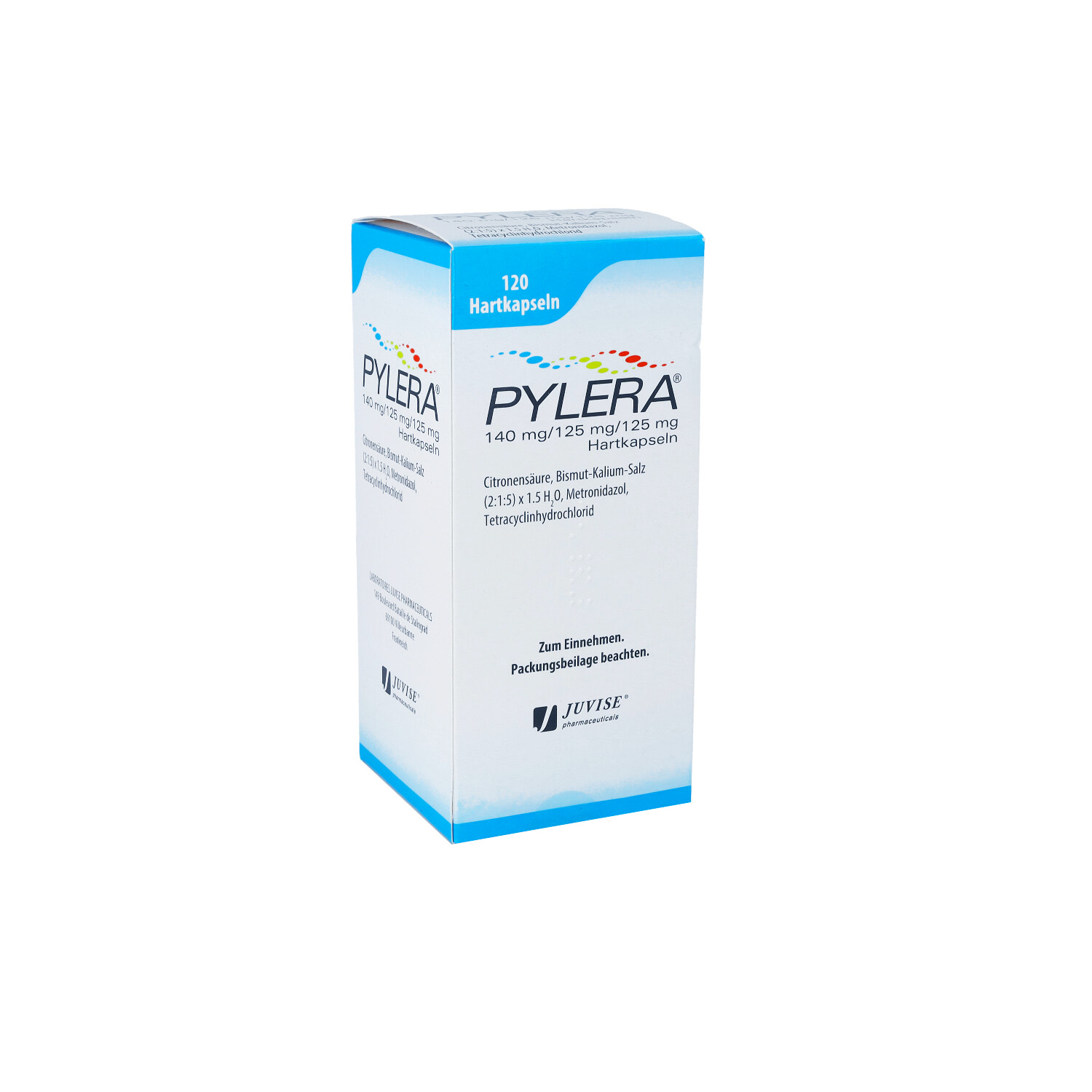 PYLERA 140 mg/125 mg/125 mg Hartkapseln