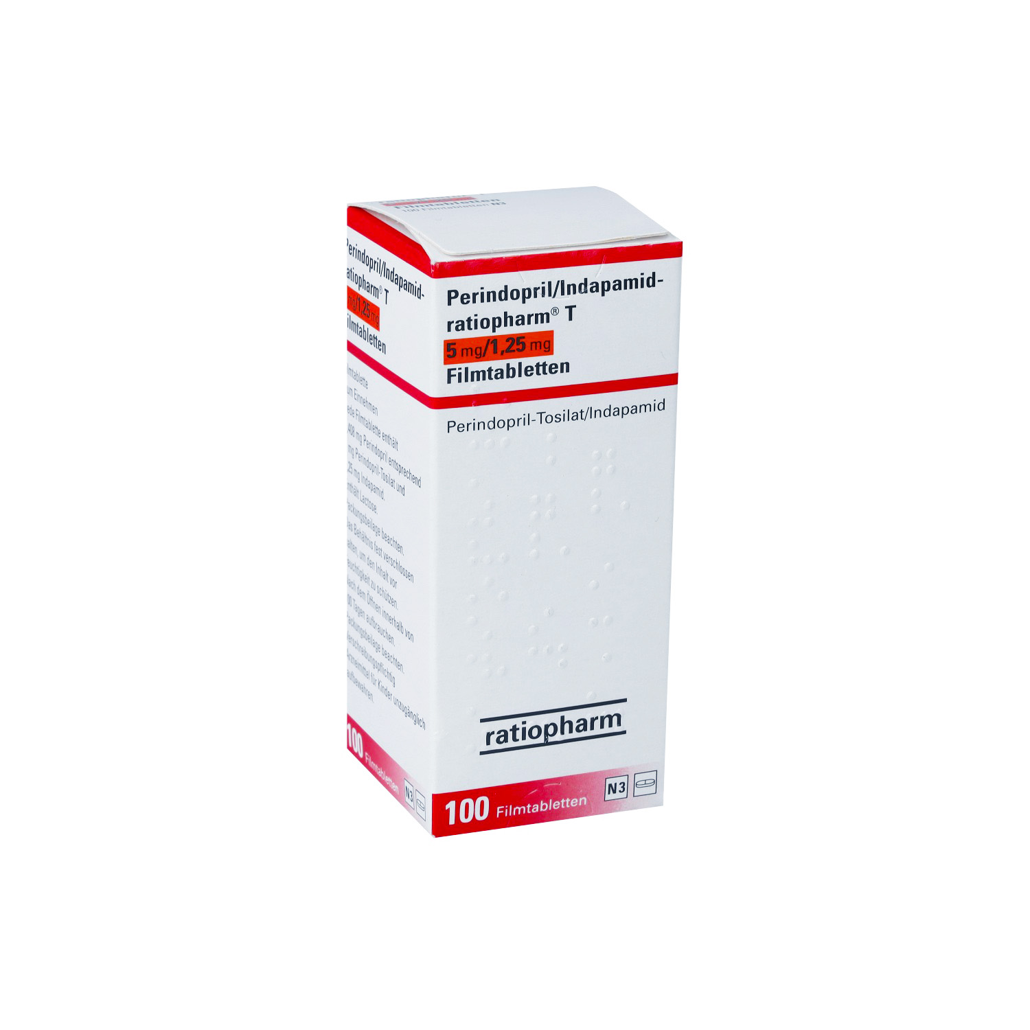 PERINDOPRIL/Indapamid ratio.T 5 mg/1,25 mg FTA