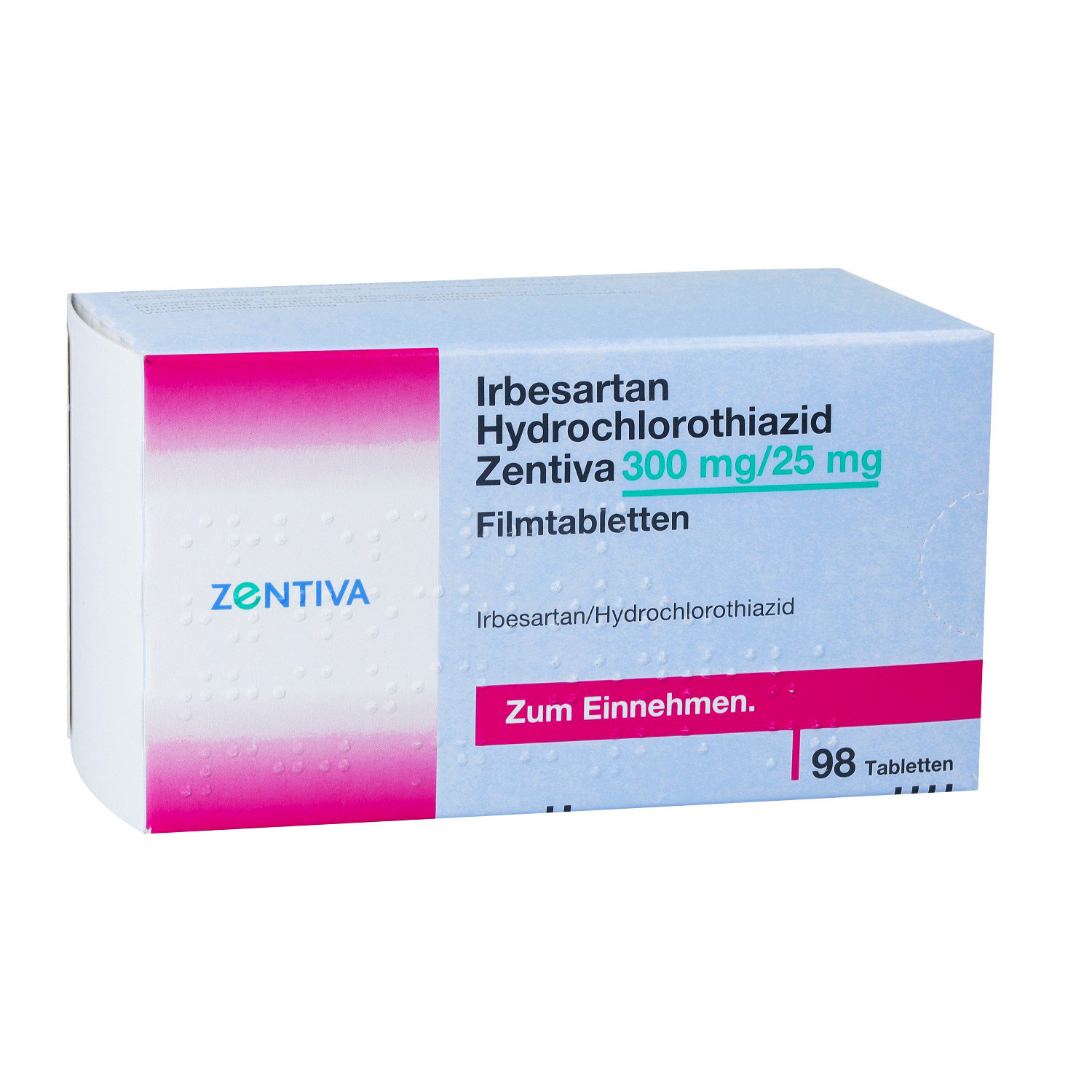 IRBESARTAN Hydrochlorothiazid Zentiva 300mg/25mg