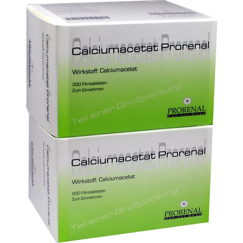 CALCIUMACETAT PRORENAL 500 mg Filmtabletten