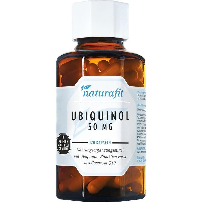NATURAFIT Ubiquinol 50 mg Kapseln