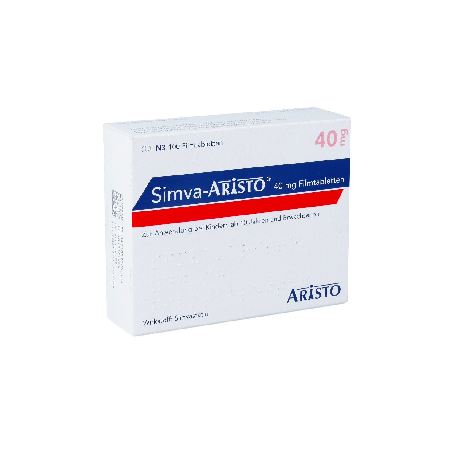 SIMVA ARISTO 40 mg Filmtabletten