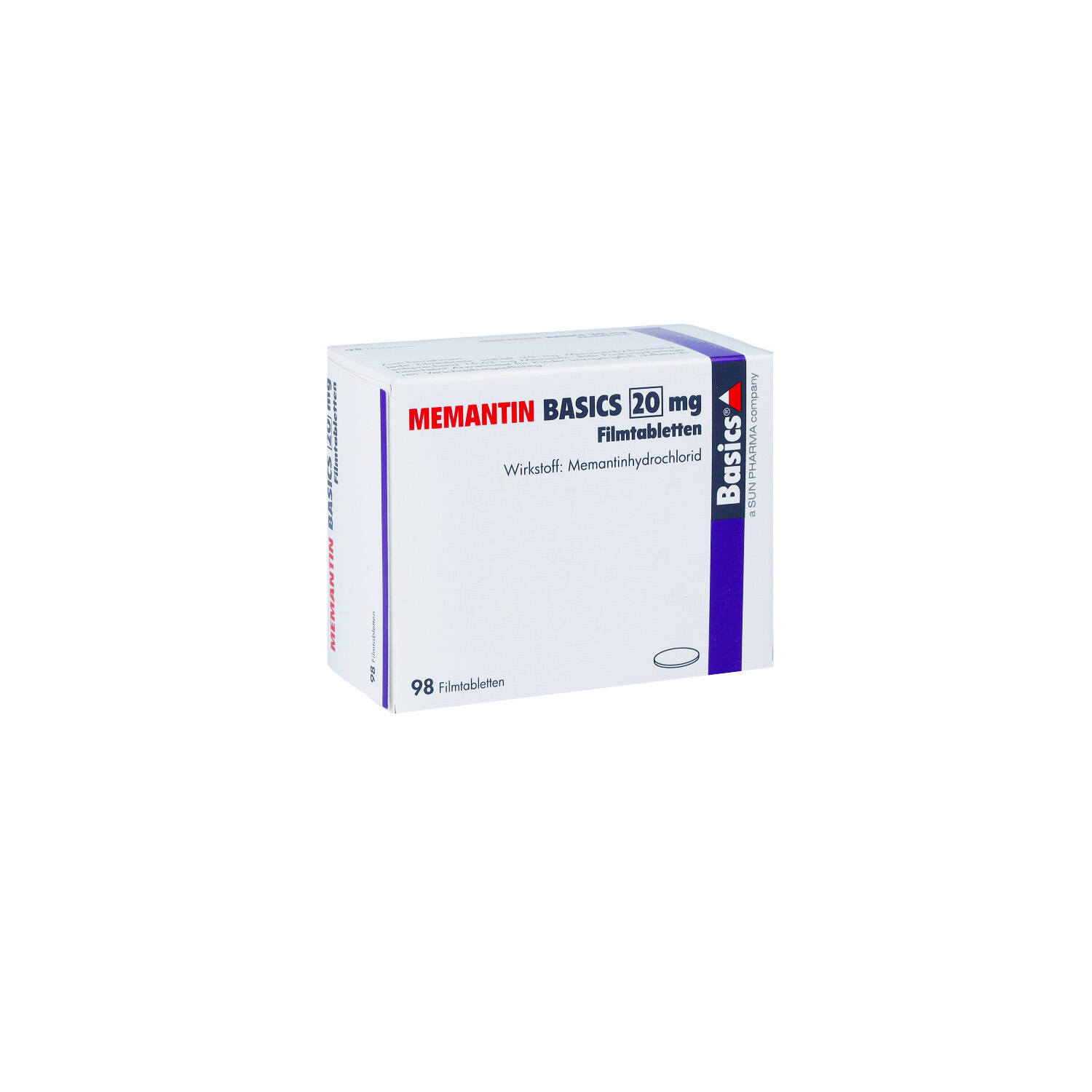 MEMANTIN BASICS 20 mg Filmtabletten