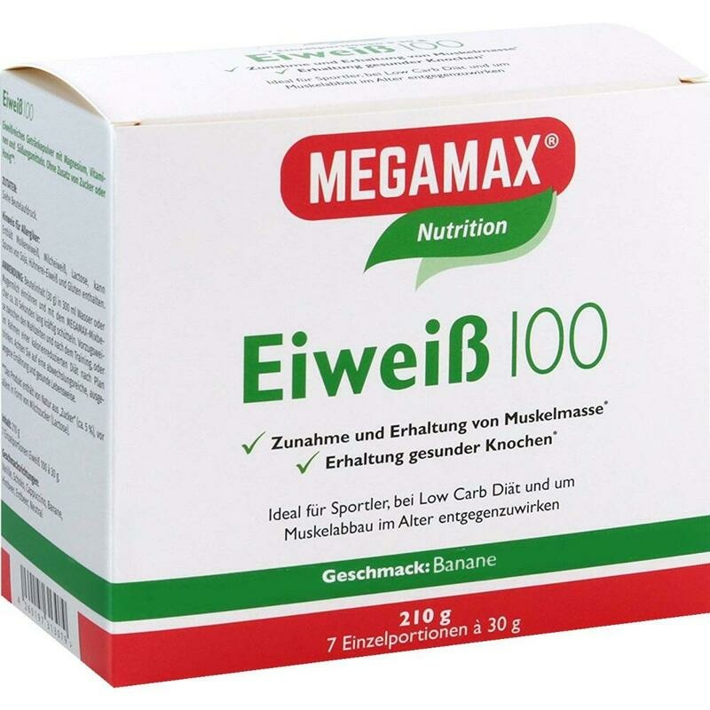 EIWEISS 100 Banane Megamax Pulver