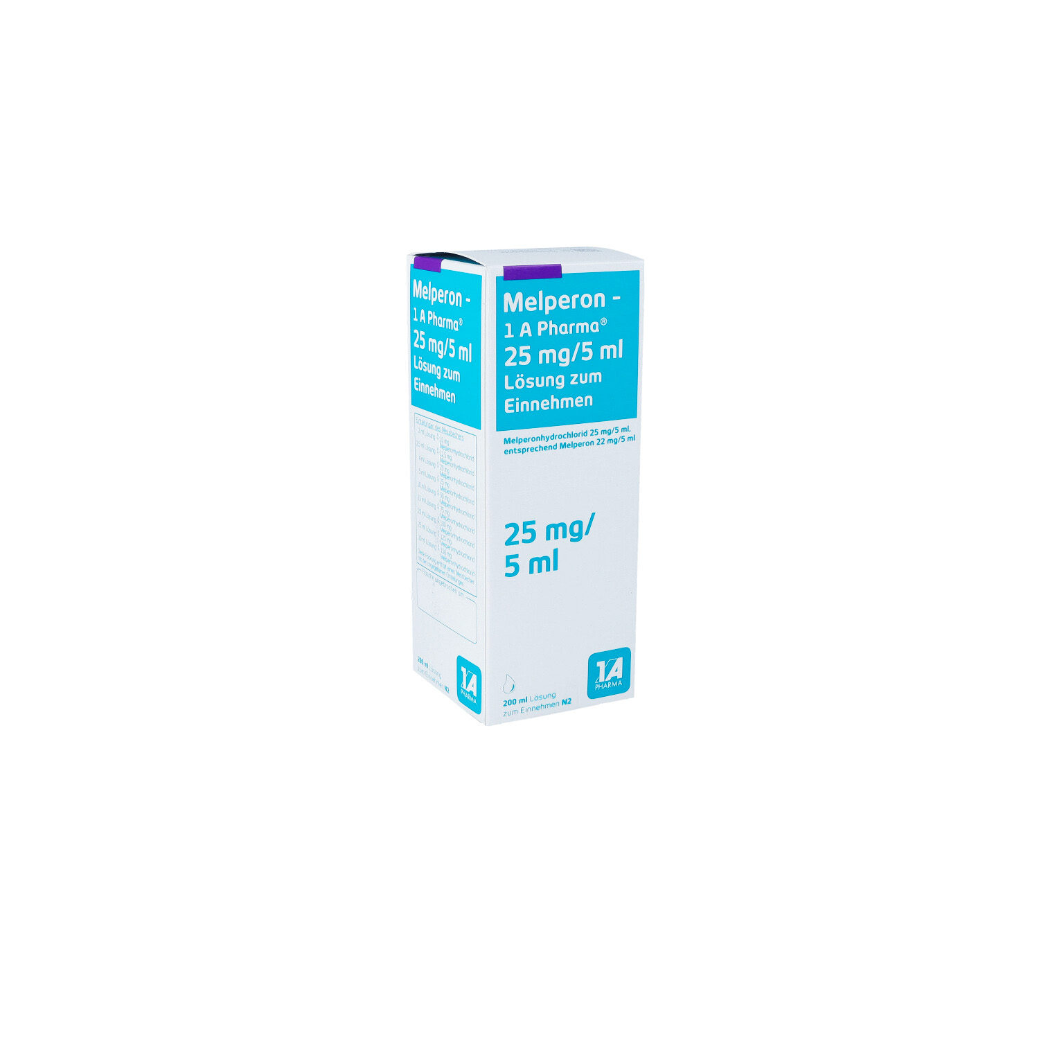 MELPERON-1A Pharma 25 mg/5 ml Lösung zum Einnehmen