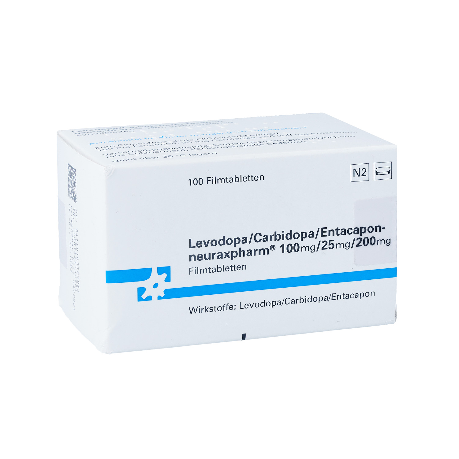 LEVODOPA/Carbidopa/Entacapon-neurax 100/25/200