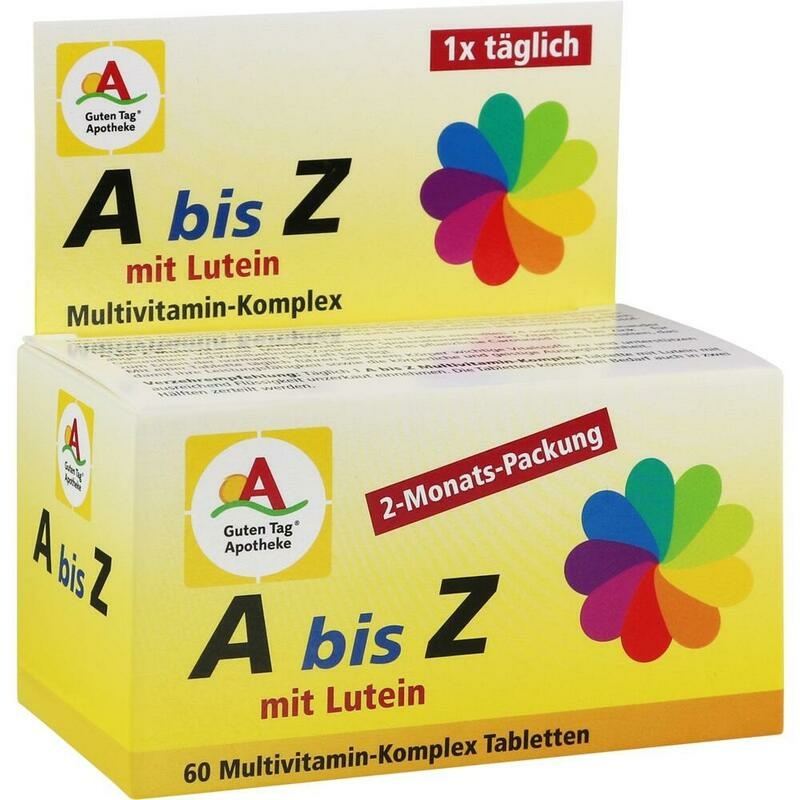 GUTEN TAG Apotheke A bis Z mit Lutein Tabletten