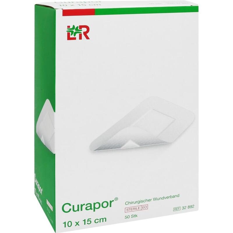 CURAPOR Wundverband steril chirurgisch 10x15 cm