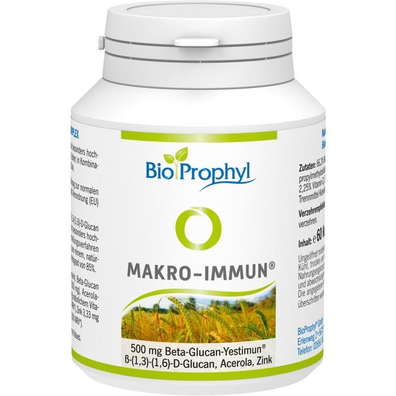 MAKRO-IMMUN Komplex 500 mg reines Beta-Glucan Kps.