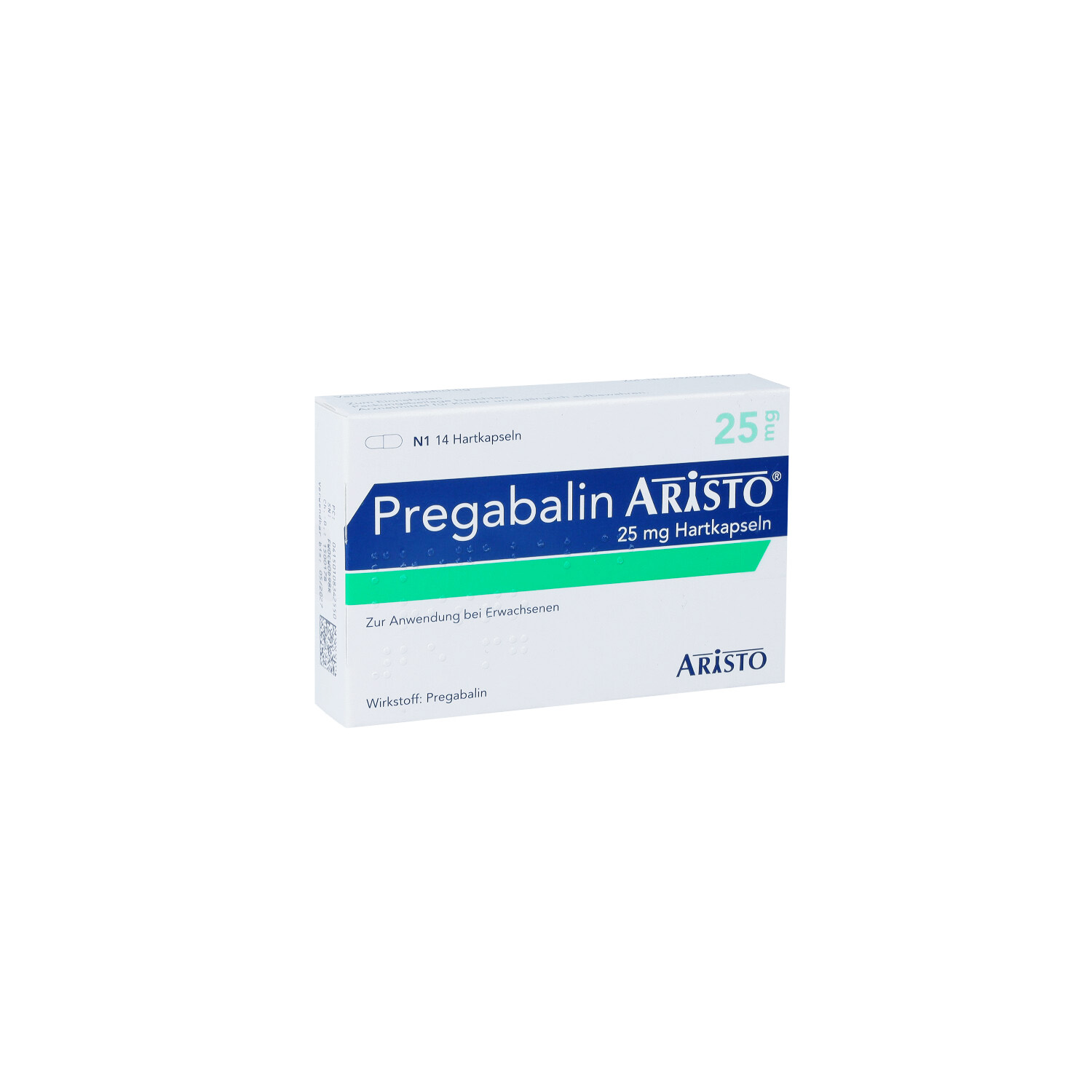 PREGABALIN Aristo 25 mg Hartkapseln