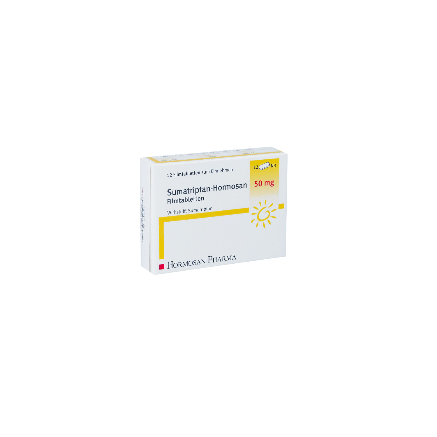 SUMATRIPTAN Hormosan 50 mg Filmtabletten