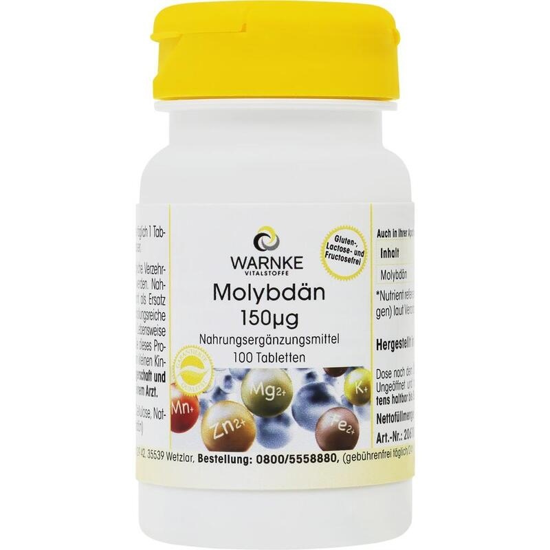MOLYBDÄN 150 μg Tabletten