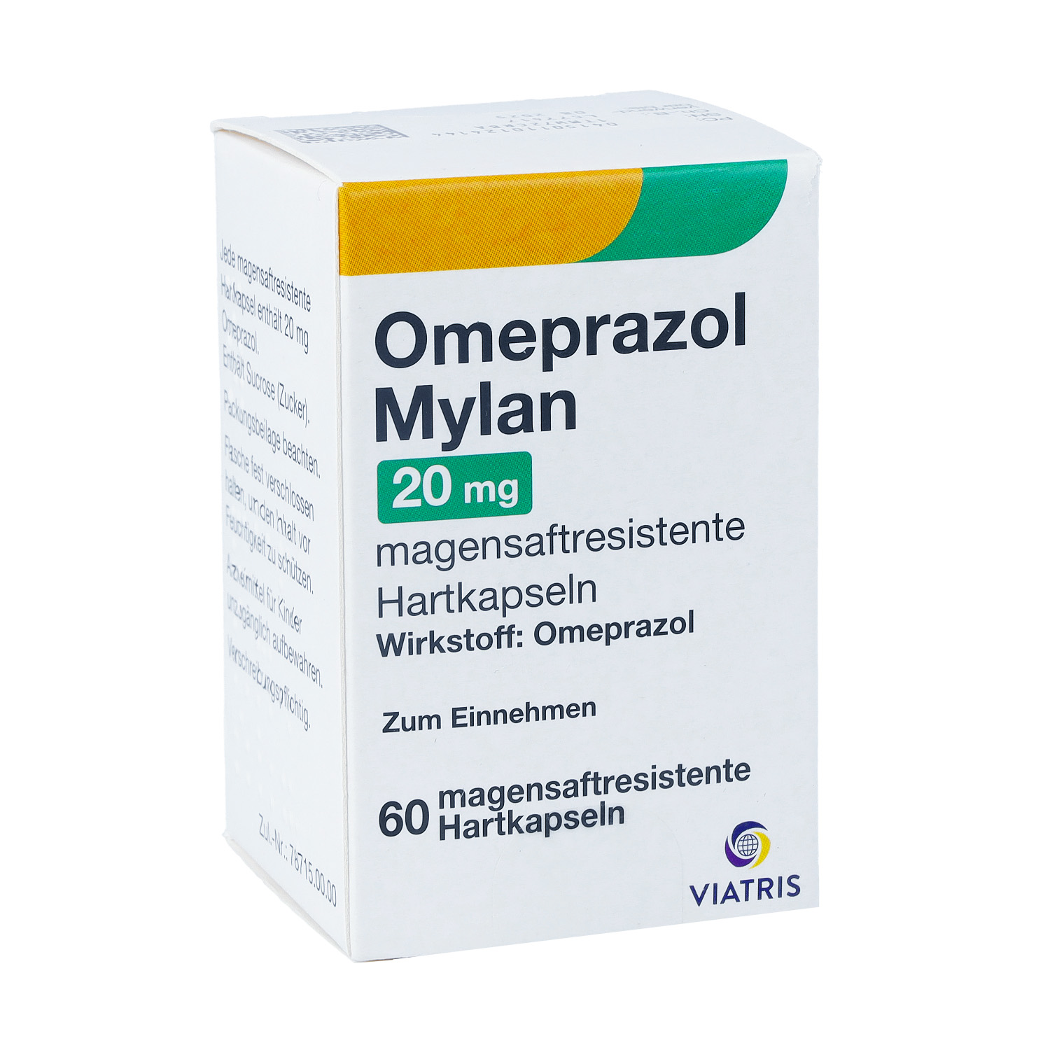 OMEPRAZOL Mylan 20 mg magensaftresist.Hartkapseln