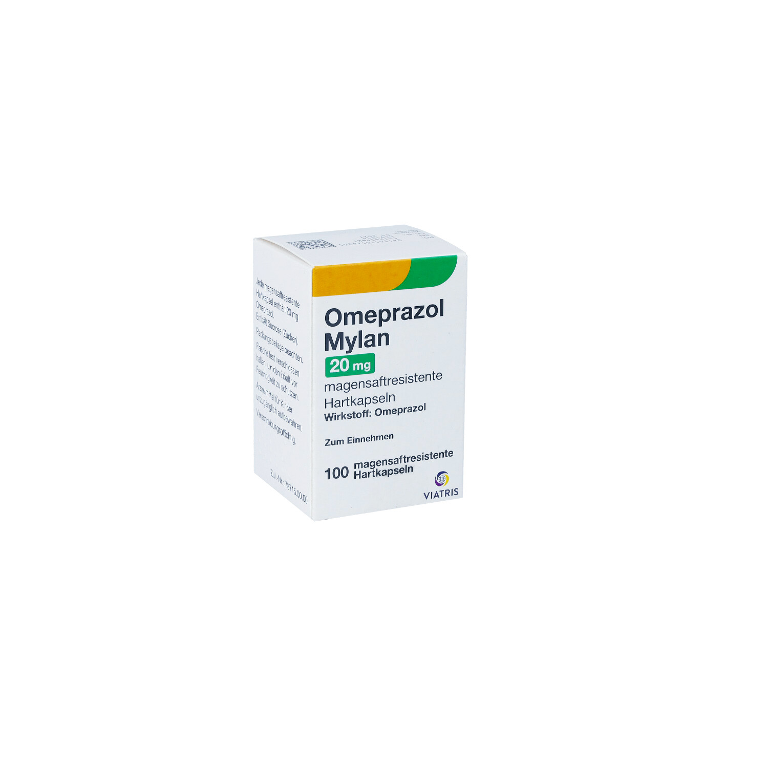 OMEPRAZOL Mylan 20 mg magensaftresist.Hartkapseln
