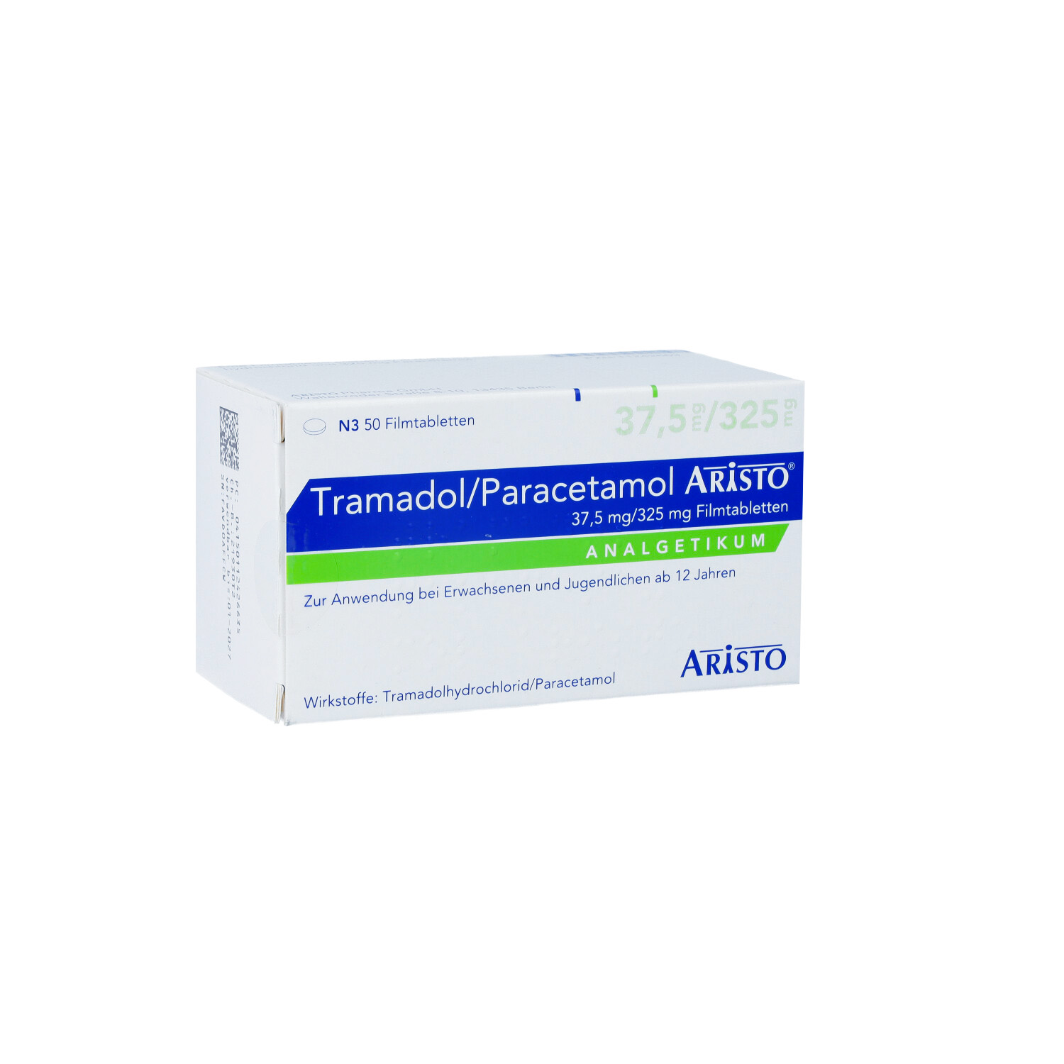 TRAMADOL/Paracetamol Aristo 37,5 mg/325 mg FTA
