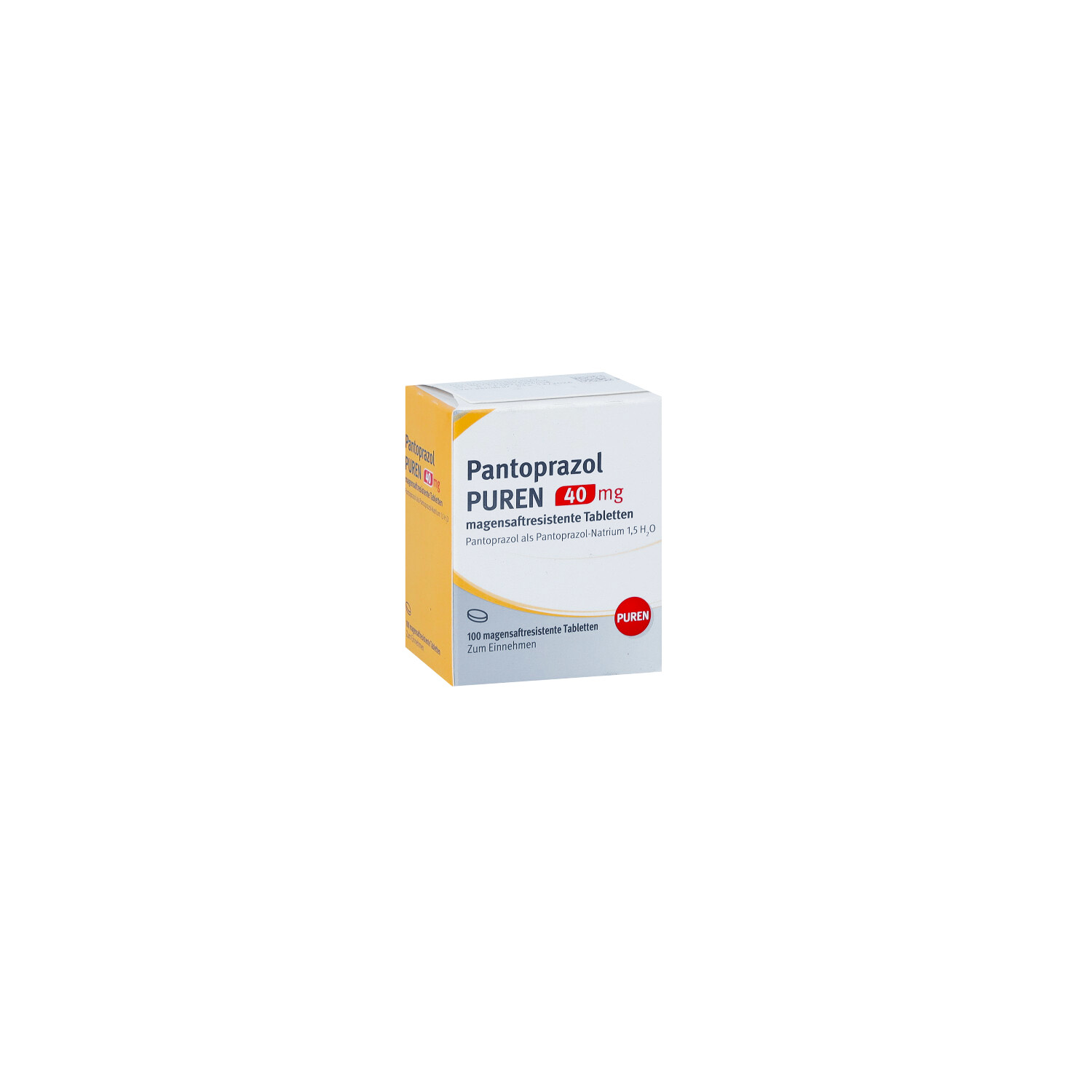 PANTOPRAZOL PUREN 40 mg magensaftres.Tabletten