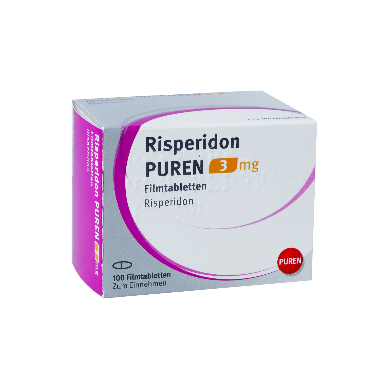 RISPERIDON PUREN 3 mg Filmtabletten